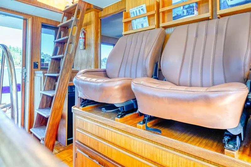 Slide: The Image of Hatteras 72 Flush Deck Cockpit Motor Yacht 1987 - 77