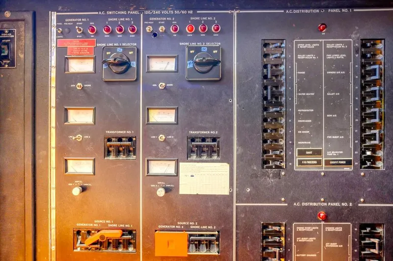 Slide: The Image of Hatteras 72 Flush Deck Cockpit Motor Yacht 1987 - 79