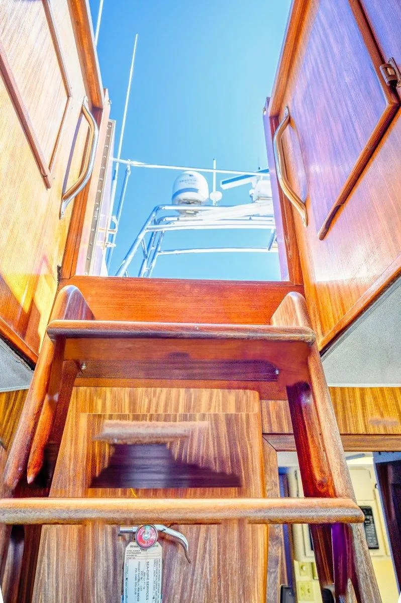 Slide: The Image of Hatteras 72 Flush Deck Cockpit Motor Yacht 1987 - 82