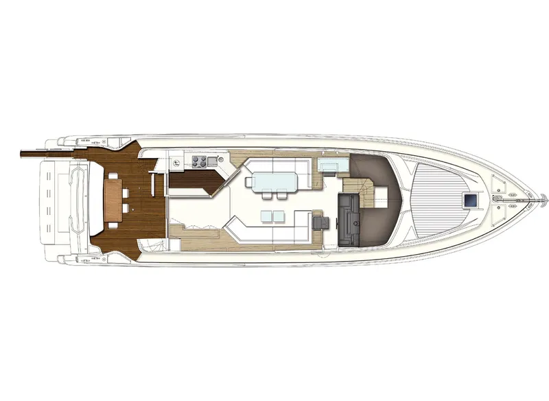 Slide: The Image of Ferretti Yachts 690 2015 - 85
