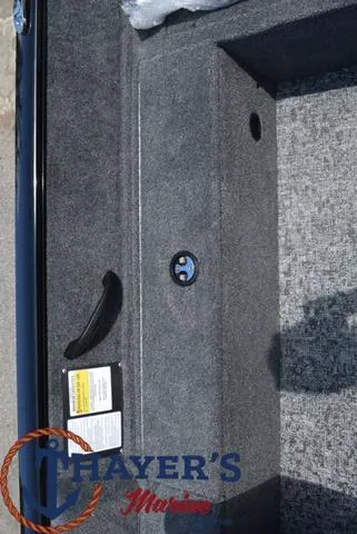 Slide: The Image of 2024 Tracker Pro Guide™ V-16 WT boat interior with Thayer's Marine logo. - 15