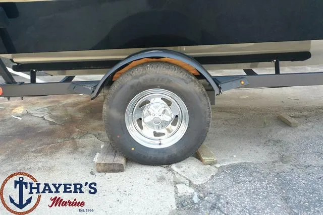Slide: The Image of Trailer wheel of 2024 Tracker Pro Guide™ V-16 WT at Thayer's Marine. - 27