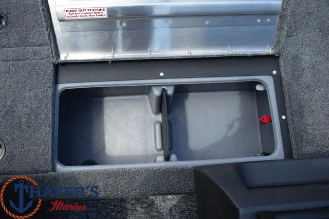 Slide: The Image of Storage compartment of 2024 Tracker Pro Guide™ V-16 WT boat at Thayer's Marine. - 5