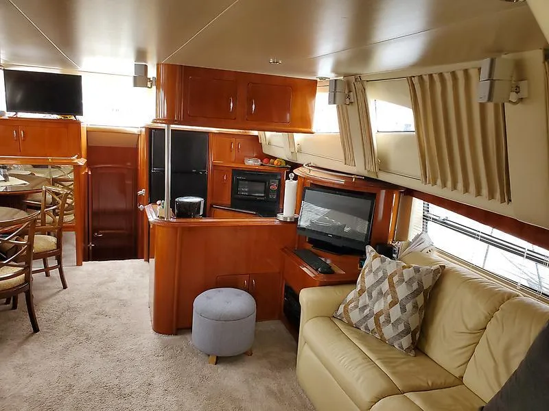 Slide: The Image of Carver 564 Cockpit Motor Yacht 2003 - 34