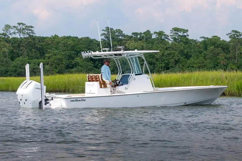 Slide: The Image of 2025 Valhalla V-28 Bay Boat (28-205) - 6