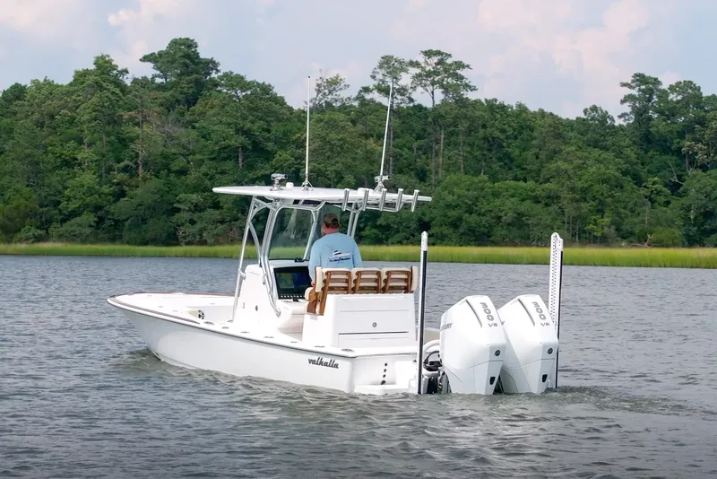 Slide: The Image of 2025 Valhalla V-28 Bay Boat (28-205) - 8