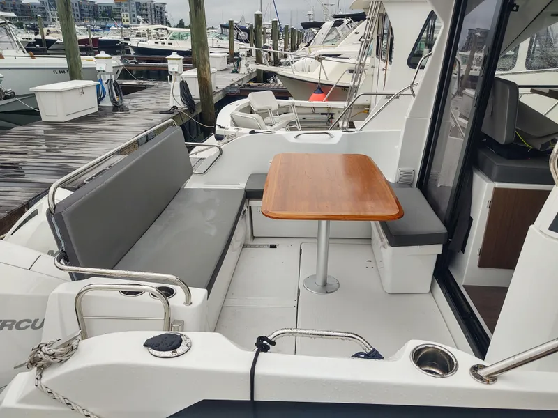 Slide: The Image of Take Five cockpit with varnished table  - 13