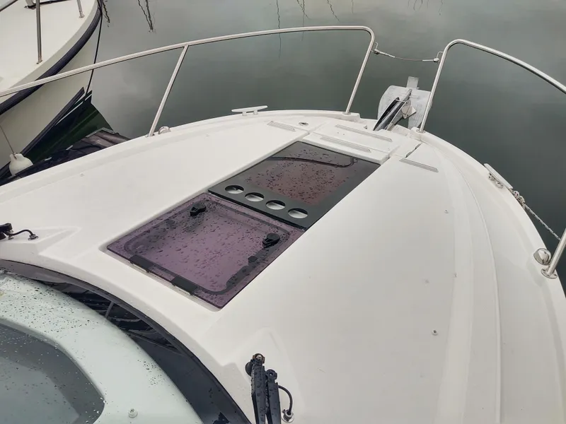 Slide: The Image of Take Five foredeck - sun pad in storage - 17