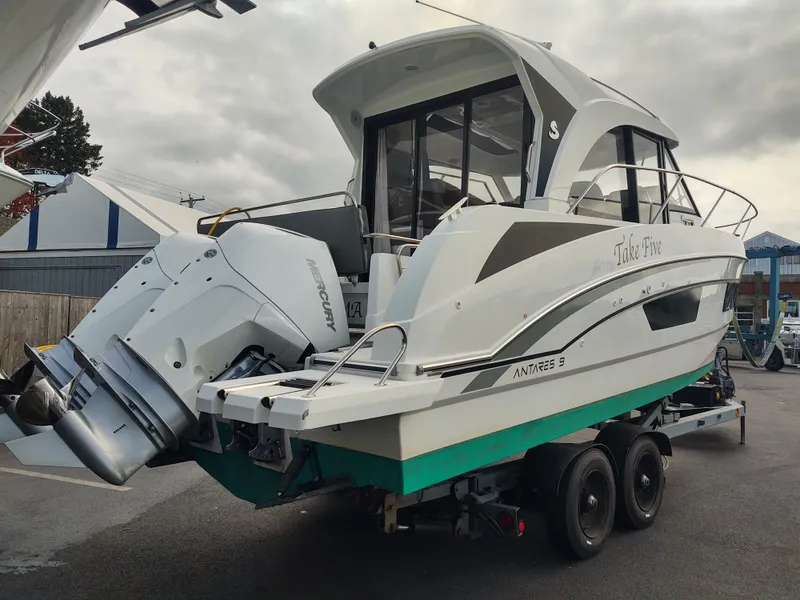 Slide: The Image of Take Five Hauled out from astern - 49