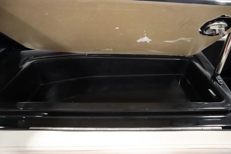 Slide: The Image of Open storage compartment of 2024 Heyday H22 boat. - 32