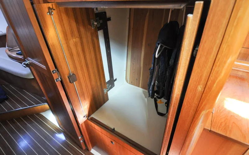 Slide: The Image of Hunter 45CC - Coralee - Custom Storage Locker with Retracting Doors - 109