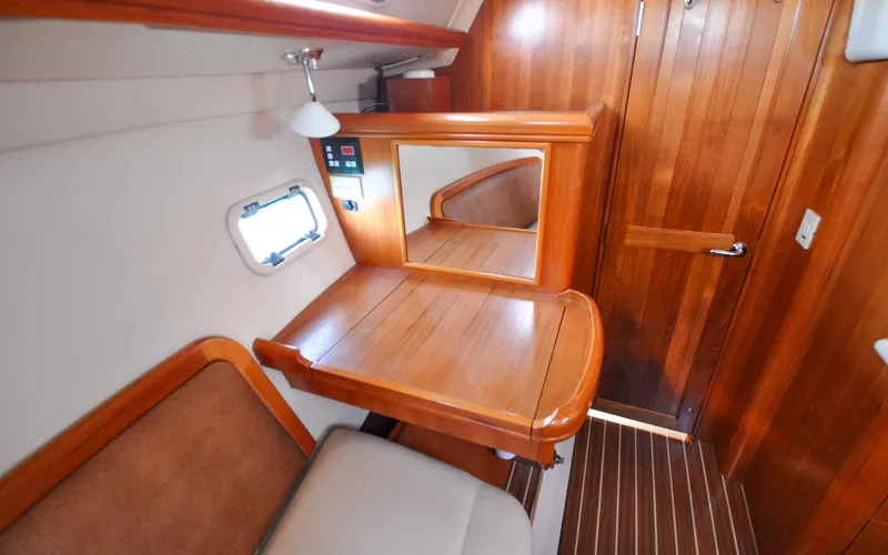 Slide: The Image of Hunter 45CC - Coralee - Aft Cabin - Vanity - 112