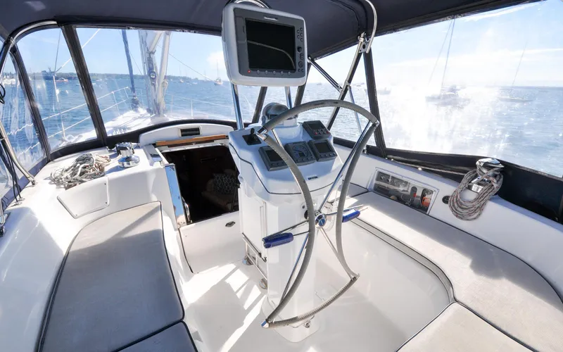 Slide: The Image of Hunter 45CC - Coralee - Cockpit - 23