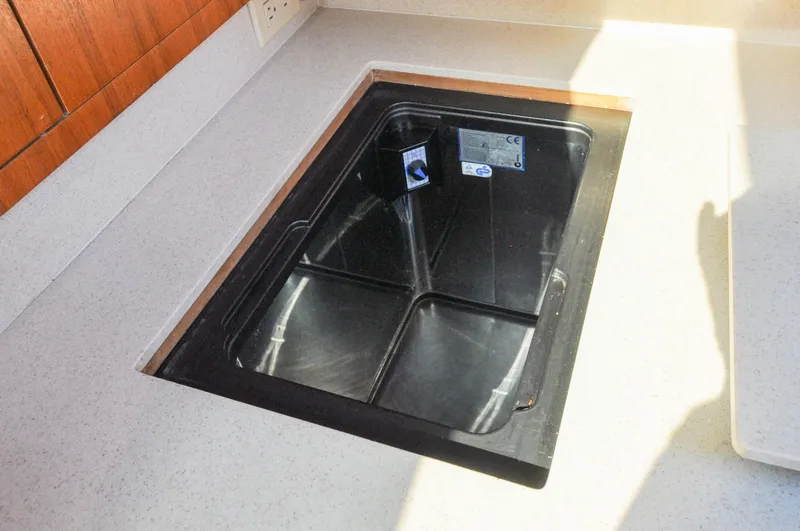 Slide: The Image of Hunter 45CC - Coralee - Galley - Countertop Fridge/Freezer - 64