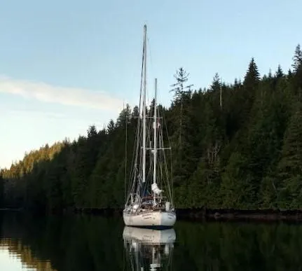 Slide: The Image of Peacefull anchorage - 5