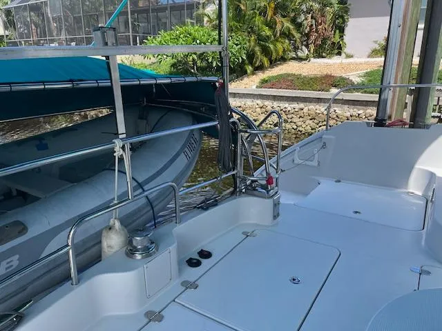 Slide: The Image of PDQ MV-41 boat, 2008 model, docked at Apollo Beach, FL. - 59