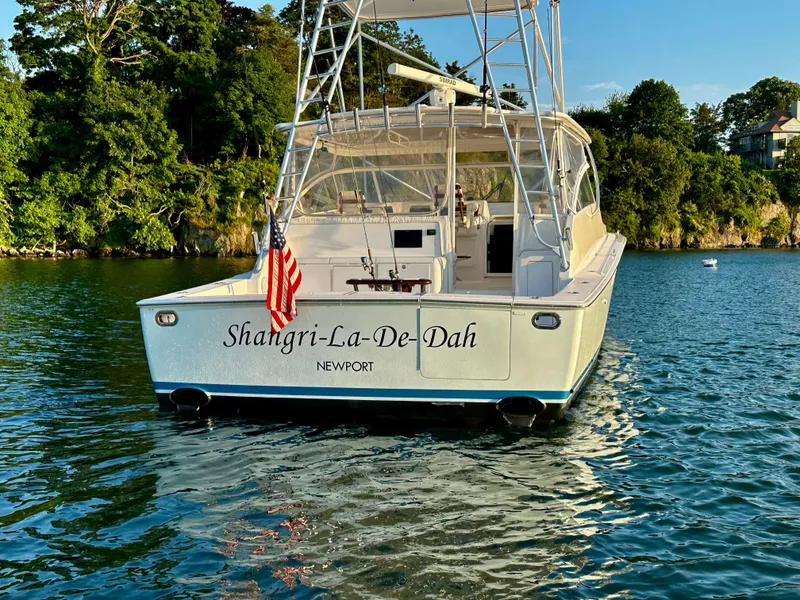 Slide: The Image of 2005 Viking Yachts 45’ Open Express “SHANGRI LA DE DAH” Offered by Northstar Yacht Sales - Please Contact: Chris Carney, CPYB at 401-633-2070 - 1