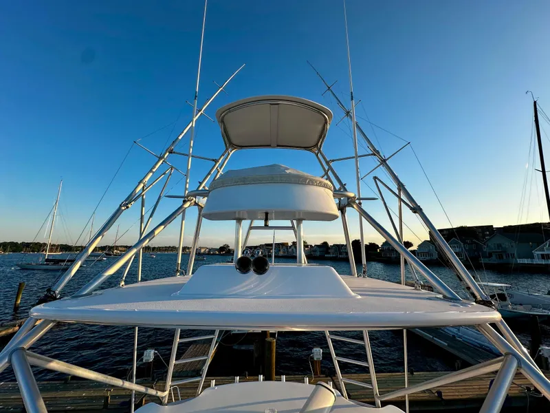 Slide: The Image of 2005 Viking Yachts 45’ Open Express “SHANGRI LA DE DAH” Offered by Northstar Yacht Sales - Please Contact: Chris Carney, CPYB at 401-633-2070 - 17