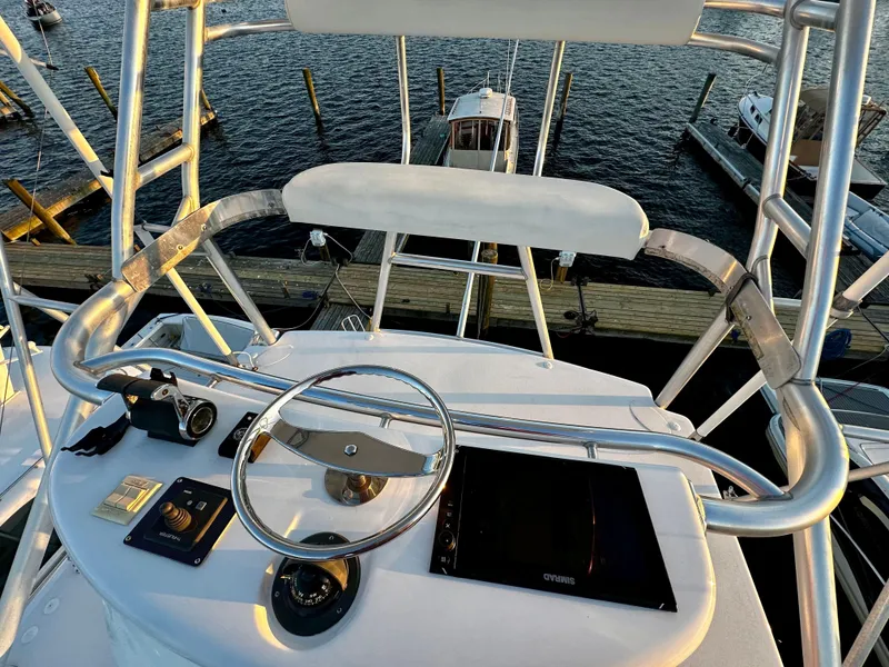 Slide: The Image of 2005 Viking Yachts 45’ Open Express “SHANGRI LA DE DAH” Offered by Northstar Yacht Sales - Please Contact: Chris Carney, CPYB at 401-633-2070 - 22