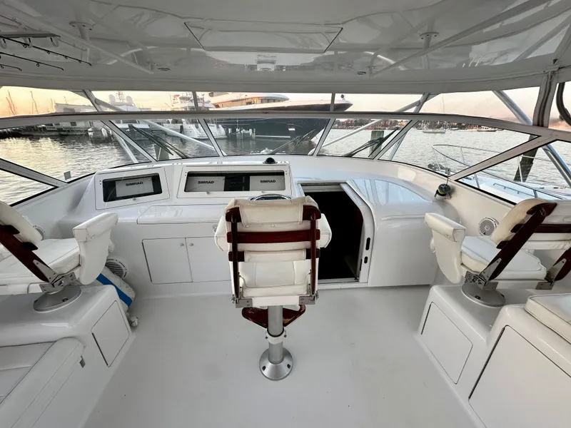 Slide: The Image of 2005 Viking Yachts 45’ Open Express “SHANGRI LA DE DAH” Offered by Northstar Yacht Sales - Please Contact: Chris Carney, CPYB at 401-633-2070 - 23