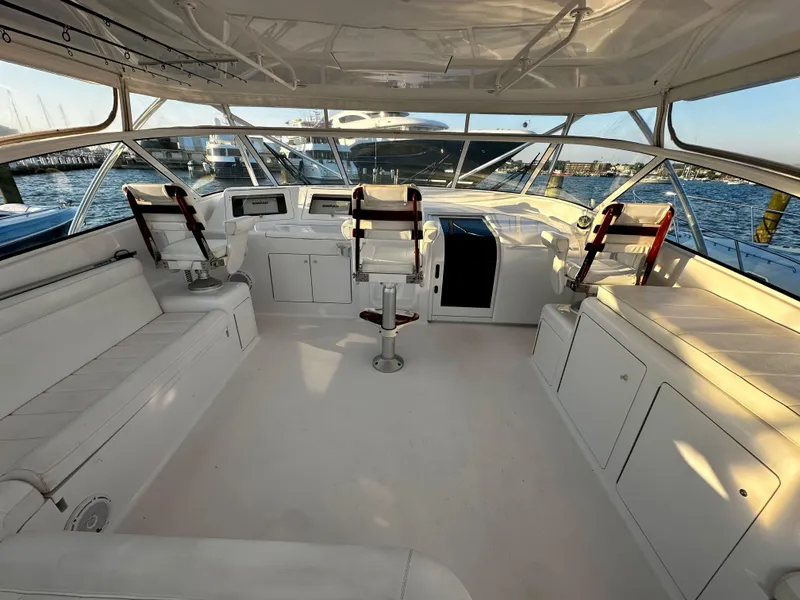 Slide: The Image of 2005 Viking Yachts 45’ Open Express “SHANGRI LA DE DAH” Offered by Northstar Yacht Sales - Please Contact: Chris Carney, CPYB at 401-633-2070 - 25