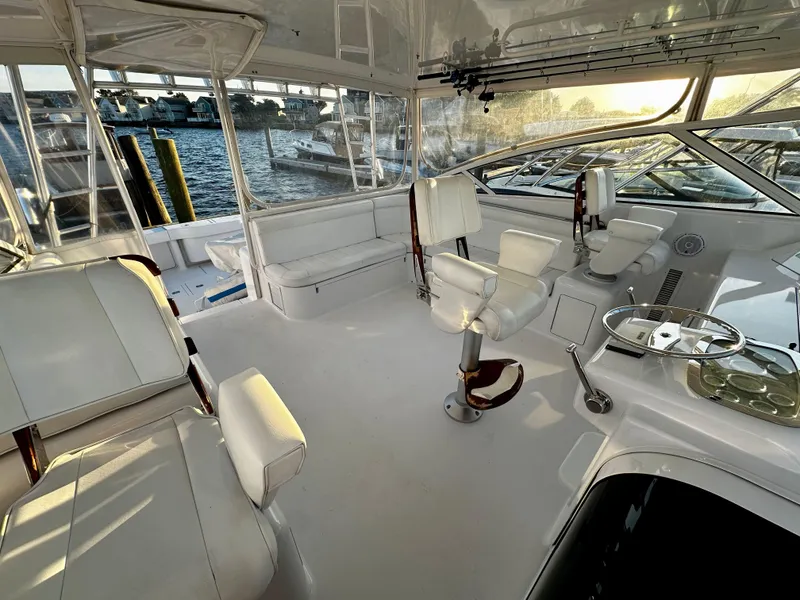 Slide: The Image of 2005 Viking Yachts 45’ Open Express “SHANGRI LA DE DAH” Offered by Northstar Yacht Sales - Please Contact: Chris Carney, CPYB at 401-633-2070 - 27