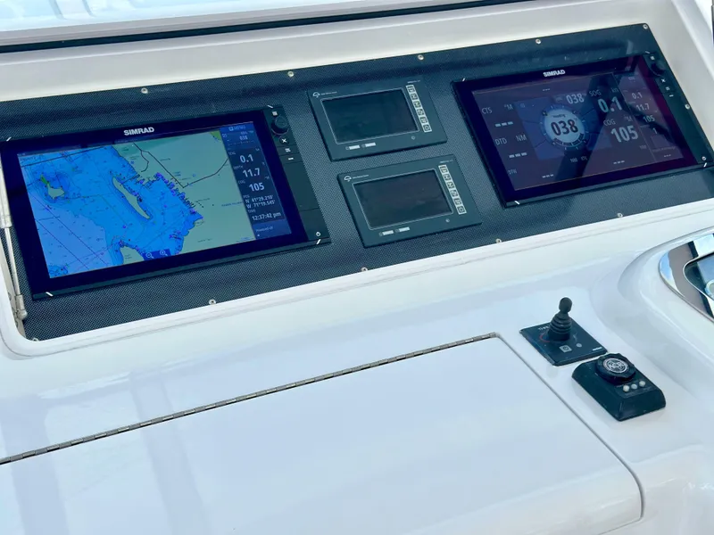 Slide: The Image of 2005 Viking Yachts 45’ Open Express “SHANGRI LA DE DAH” Offered by Northstar Yacht Sales - Please Contact: Chris Carney, CPYB at 401-633-2070 - 30