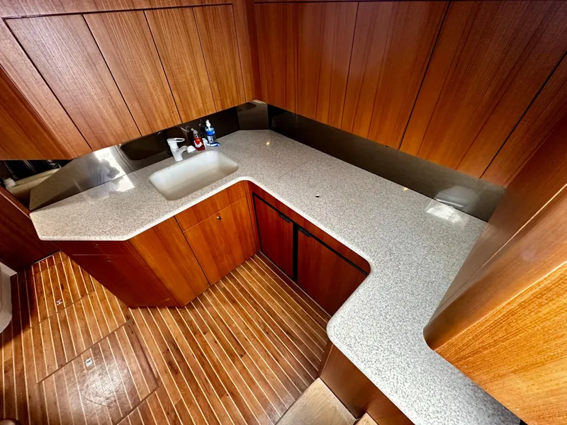 Slide: The Image of 2005 Viking Yachts 45’ Open Express “SHANGRI LA DE DAH” Offered by Northstar Yacht Sales - Please Contact: Chris Carney, CPYB at 401-633-2070 - 34