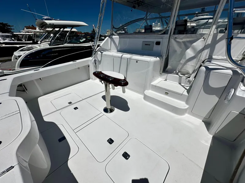 Slide: The Image of 2005 Viking Yachts 45’ Open Express “SHANGRI LA DE DAH” Offered by Northstar Yacht Sales - Please Contact: Chris Carney, CPYB at 401-633-2070 - 4