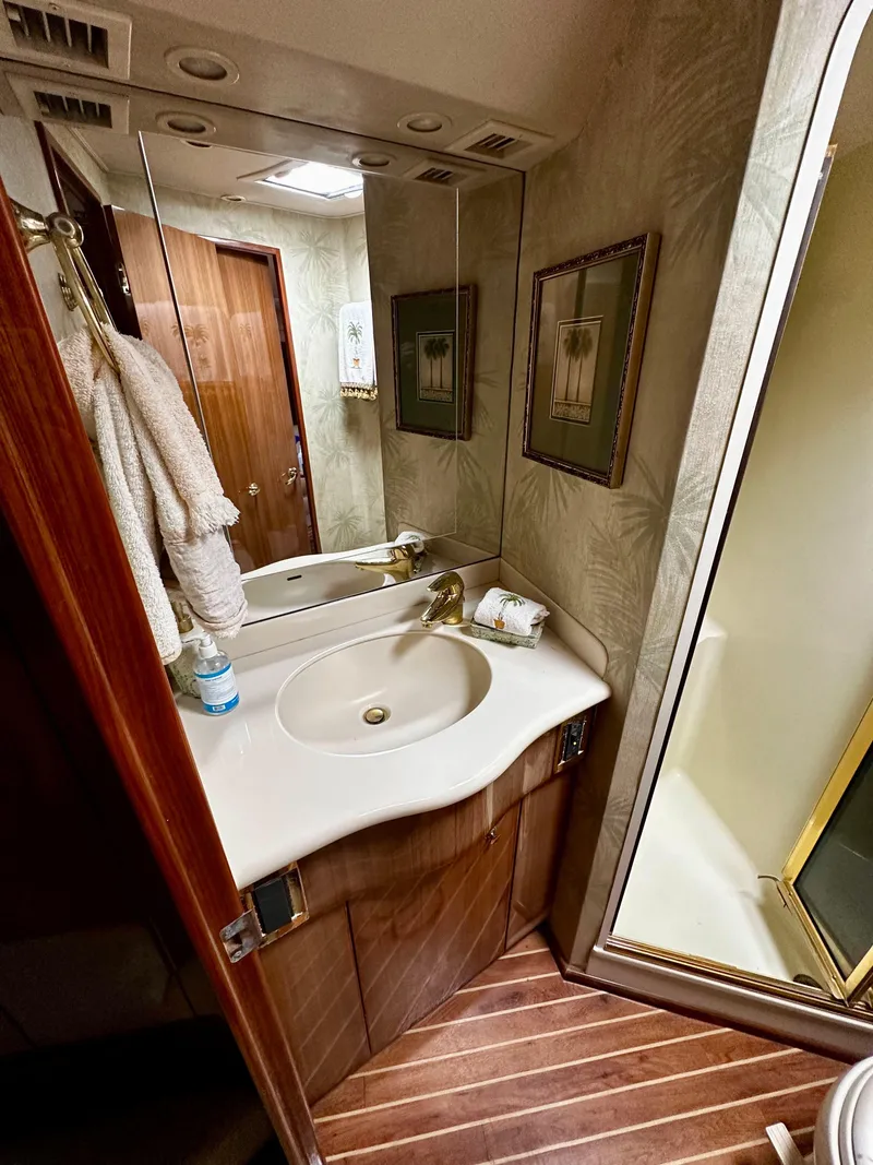 Slide: The Image of 2005 Viking Yachts 45’ Open Express “SHANGRI LA DE DAH” Offered by Northstar Yacht Sales - Please Contact: Chris Carney, CPYB at 401-633-2070 - 42