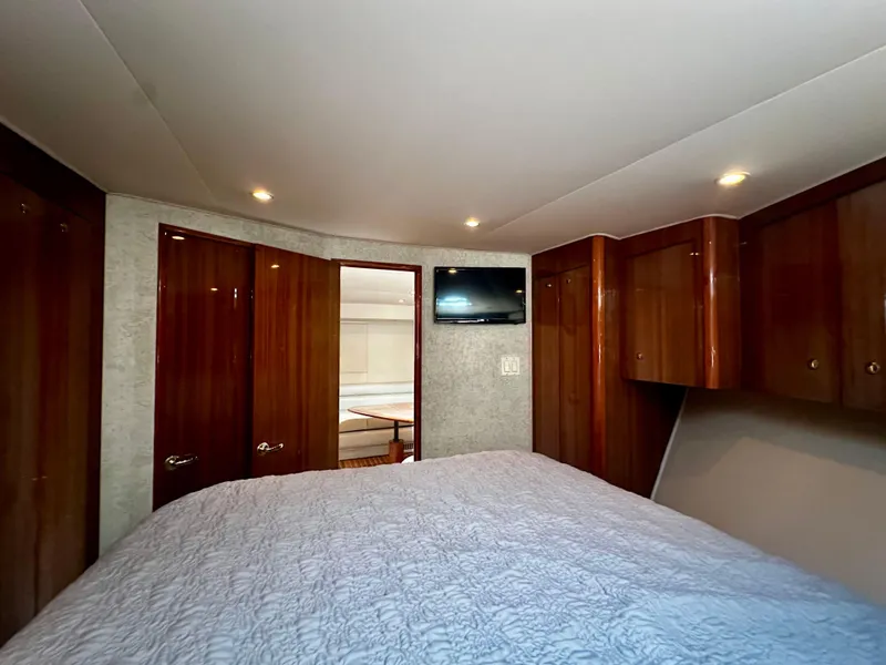 Slide: The Image of 2005 Viking Yachts 45’ Open Express “SHANGRI LA DE DAH” Offered by Northstar Yacht Sales - Please Contact: Chris Carney, CPYB at 401-633-2070 - 48