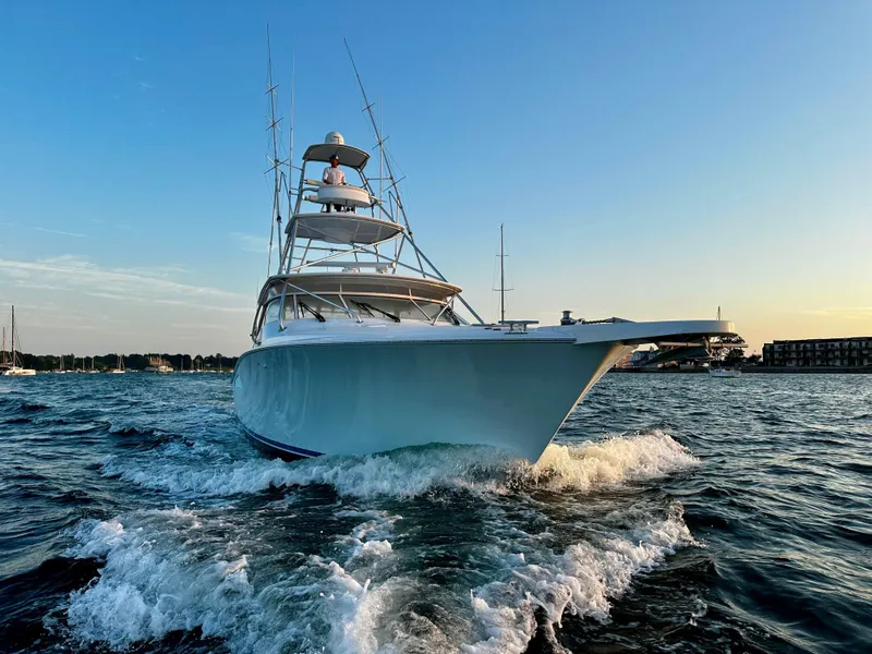 Slide: The Image of 2005 Viking Yachts 45’ Open Express “SHANGRI LA DE DAH” Offered by Northstar Yacht Sales - Please Contact: Chris Carney, CPYB at 401-633-2070 - 58