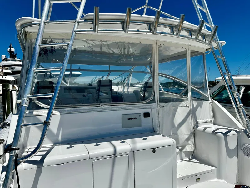 Slide: The Image of 2005 Viking Yachts 45’ Open Express “SHANGRI LA DE DAH” Offered by Northstar Yacht Sales - Please Contact: Chris Carney, CPYB at 401-633-2070 - 7