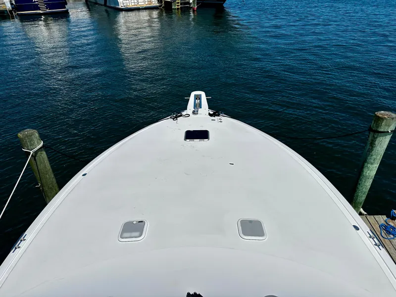 Slide: The Image of 2005 Viking Yachts 45’ Open Express “SHANGRI LA DE DAH” Offered by Northstar Yacht Sales - Please Contact: Chris Carney, CPYB at 401-633-2070 - 9