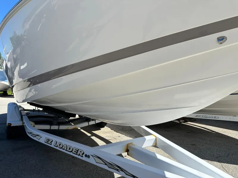 Slide: The Image of 2003 Cobalt 262 boat on EZ Loader trailer, side view. - 11