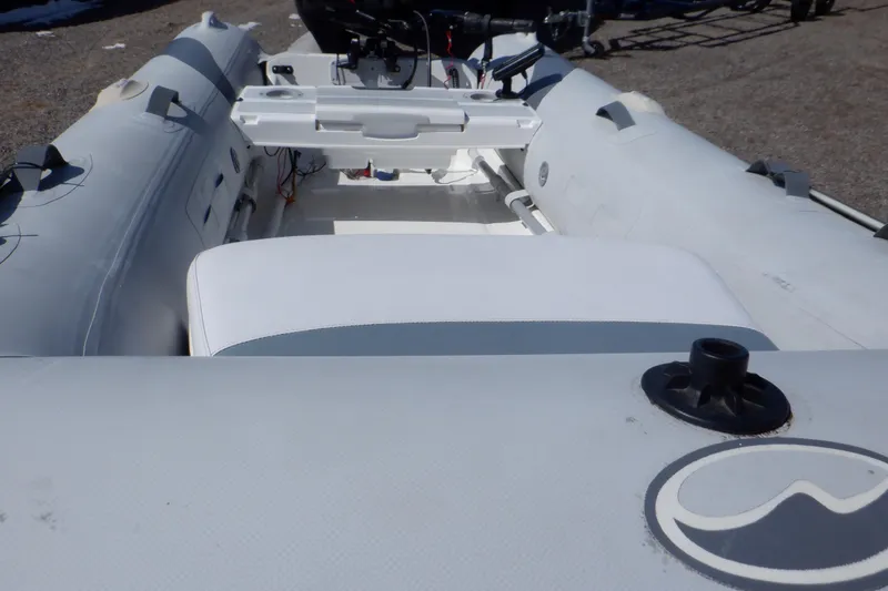 Slide: The Image of 2015 Walker Bay 325 STX Odyssey inflatable boat interior view. - 38