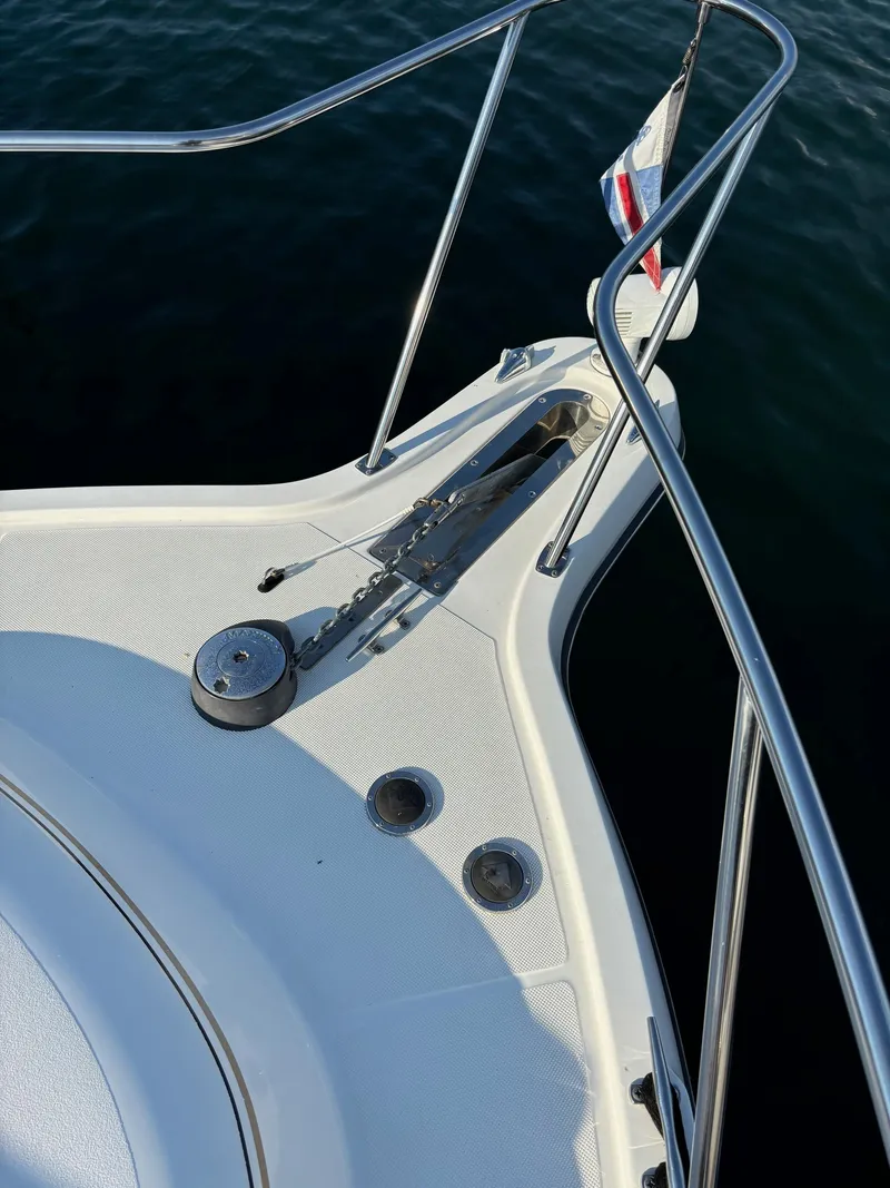 Slide: The Image of 2001 Tiara Yachts 2900 Open docked at a marina. - 5