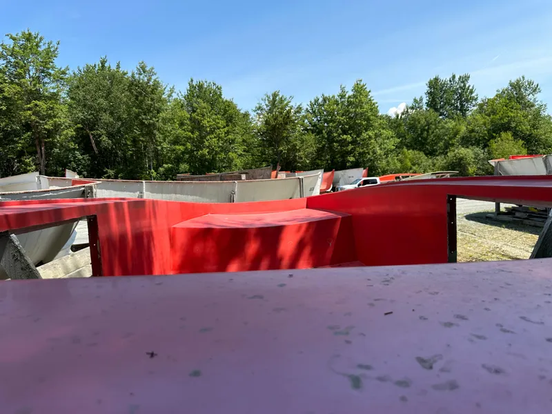 Slide: The Image of Red Calvin Beal MOLDS 2024 outdoors, surrounded by trees under a clear blue sky. - 12