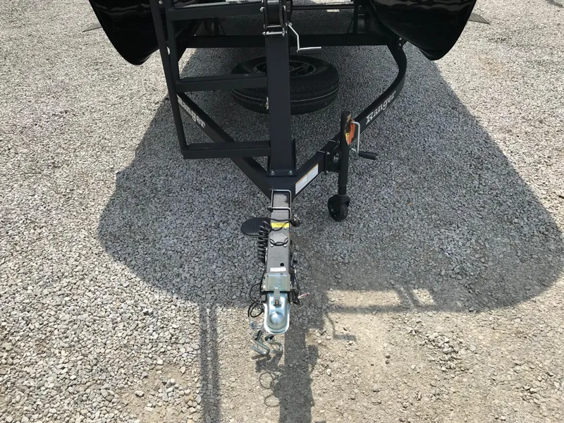Slide: The Image of 2024 Ranger Reata 200C trailer hitch on gravel surface. - 11
