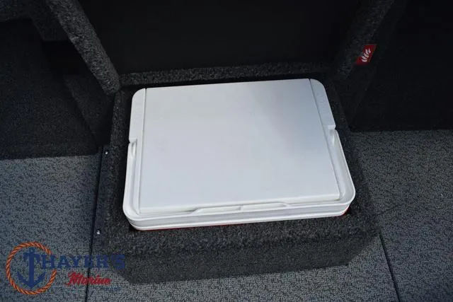 Slide: The Image of Lund 1875 Pro-V Bass XS 2025 model with built-in storage compartment. - 26