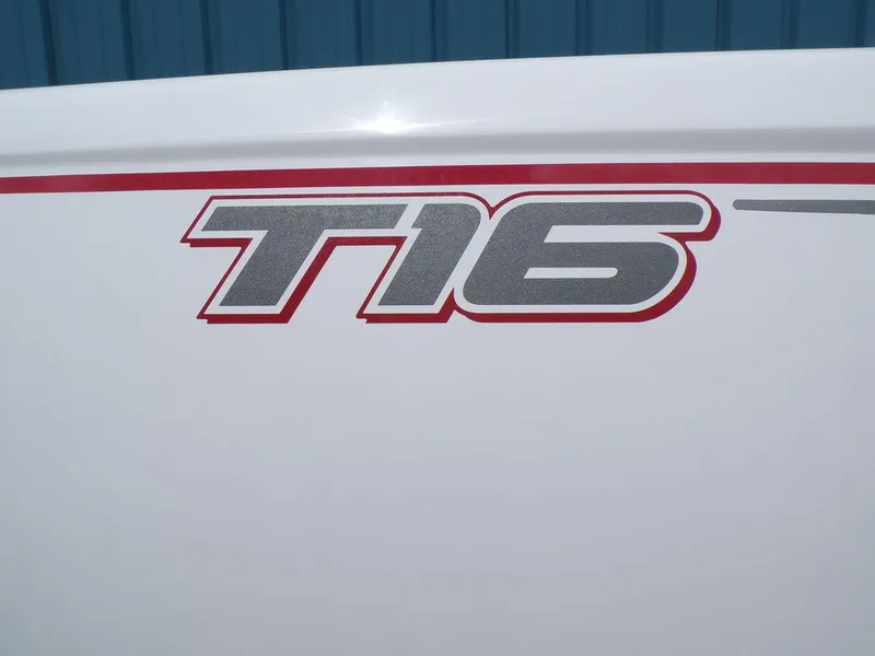 Slide: The Image of 2024 Tahoe T16 logo on white surface with red and gray accents. - 9