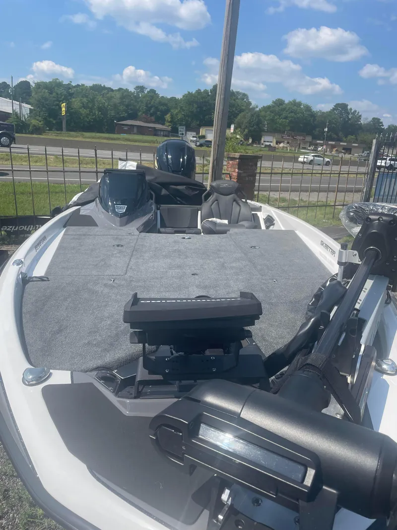 Slide: The Image of 2025 Skeeter ZXR 20 fishing boat with advanced navigation system. - 7
