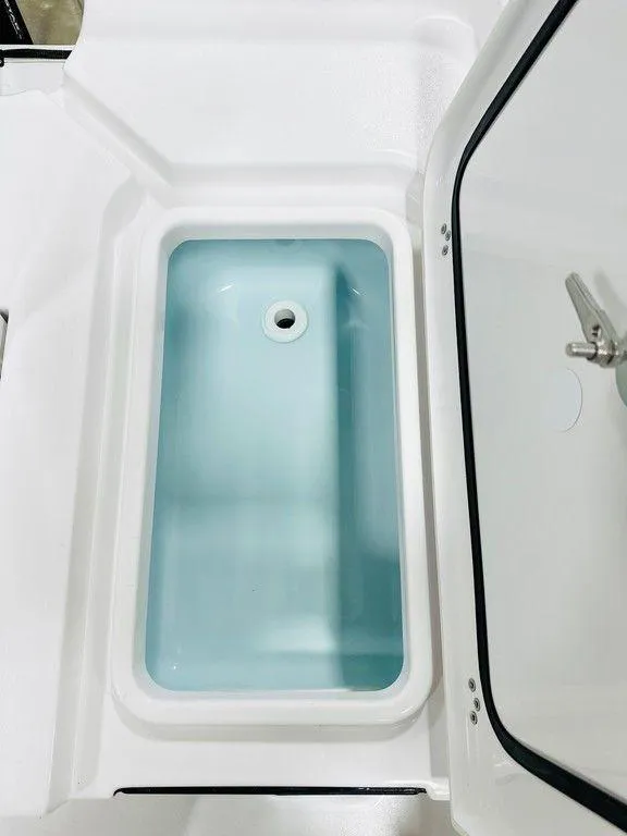 Slide: The Image of 2024 Sportsman MASTERS 247 BAY livewell compartment. - 15