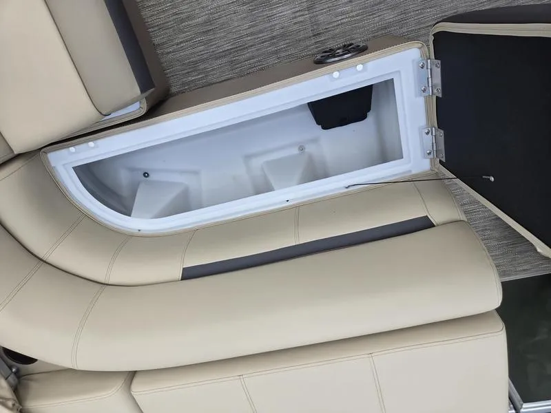 The Image of 2024 Godfrey Sweetwater 2086 C pontoon boat on trailer at Southeastern Marine. - 2