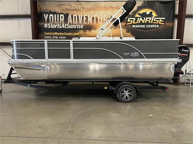 Slide: The Image of Control panel of 2024 SunCatcher 20F W/Yamaha 90 SHO boat. - 12