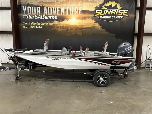 Slide: The Image of 2024 G3 Sportsman 1610 Vnl with Yamaha 50HP at Sunrise Marine Center. - 1