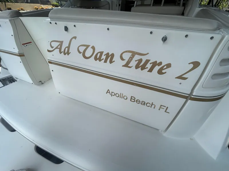 Slide: The Image of 2004 Larson 330 boat named Ad Van Ture 2 docked in Apollo Beach, FL. - 21