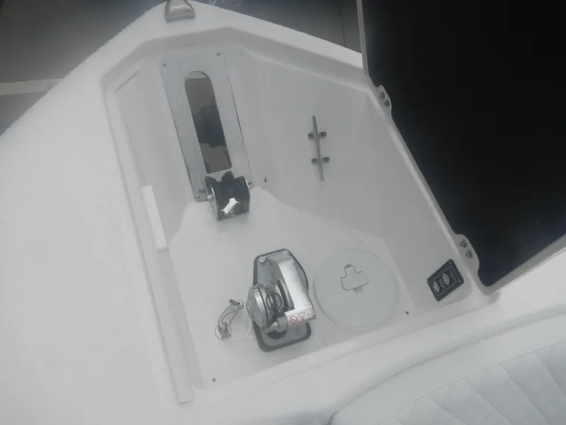 Slide: The Image of Anchor compartment of 2025 Sea Fox 268 Commander boat. - 10