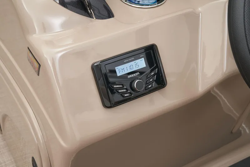 Slide: The Image of Sun Tracker Party Barge 22 DLX 2023 - 23