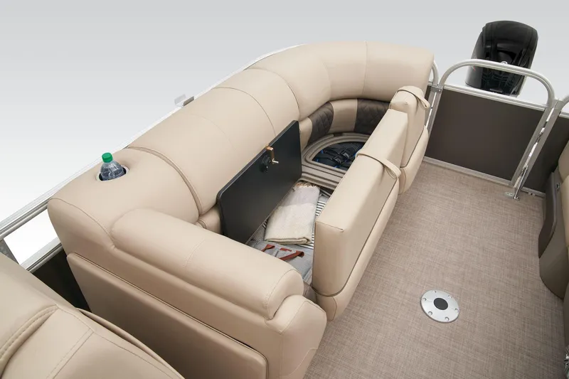 Slide: The Image of Sun Tracker Party Barge 22 DLX 2023 - 25